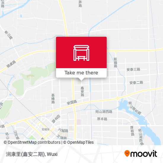 润康里(鑫安二期) map