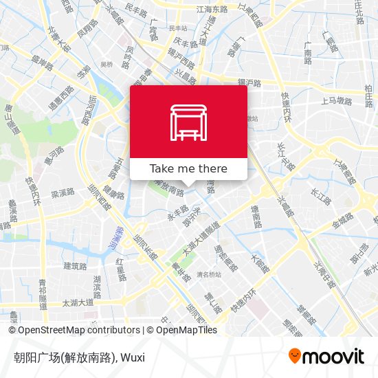 朝阳广场(解放南路) map