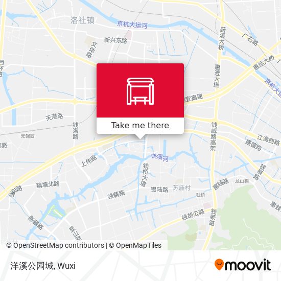 洋溪公园城 map