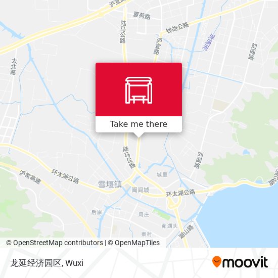 龙延经济园区 map