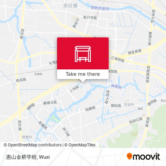 惠山金桥学校 map