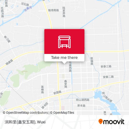 润和里(鑫安五期) map