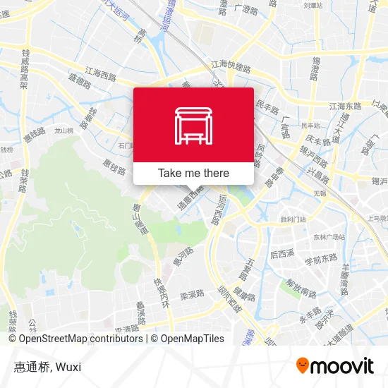 惠通桥 map