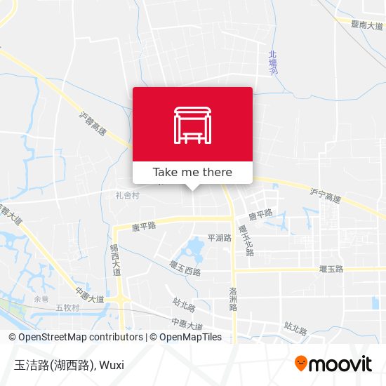 玉洁路(湖西路) map
