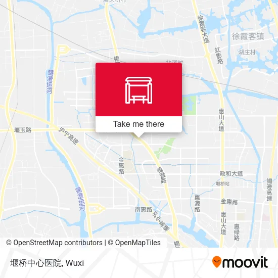 堰桥中心医院 map