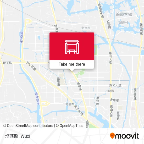 堰新路 map