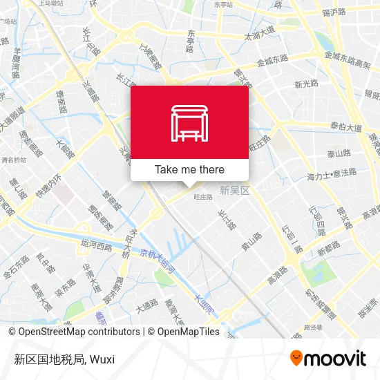 新区国地税局 map