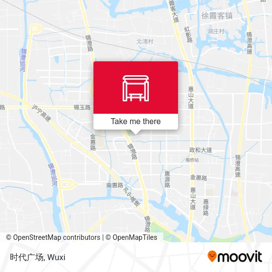 时代广场 map