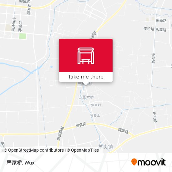 严家桥 map