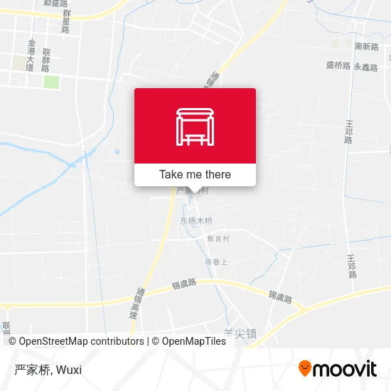 严家桥 map