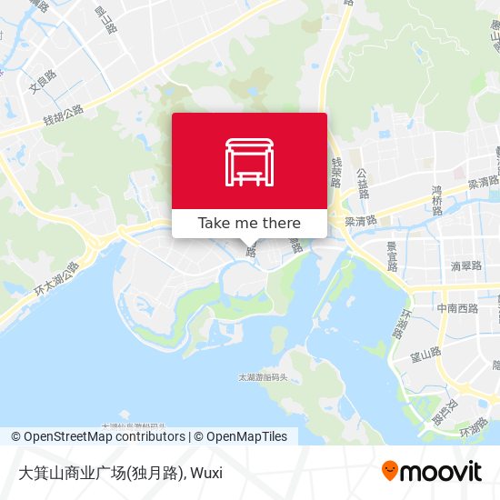 大箕山商业广场(独月路) map