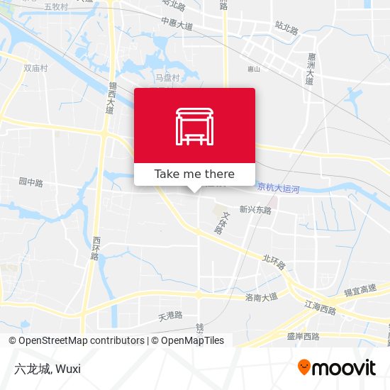 六龙城 map