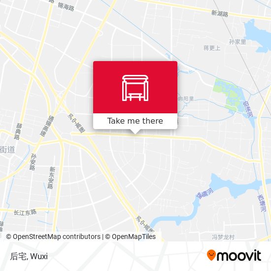 后宅 map