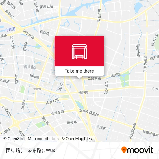 团结路(二泉东路) map