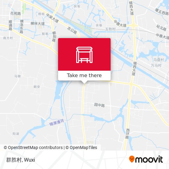 群胜村 map