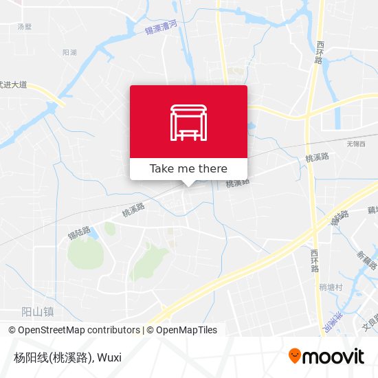 杨阳线(桃溪路) map
