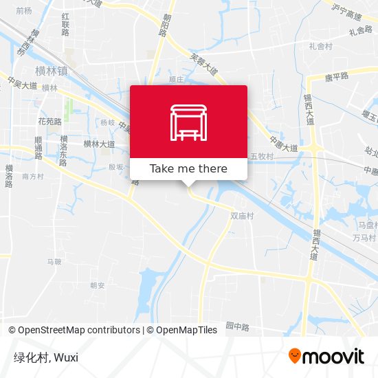 绿化村 map