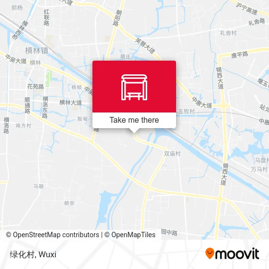 绿化村 map
