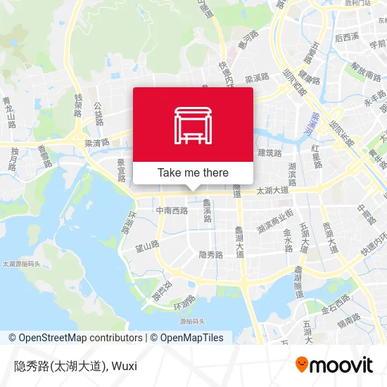 隐秀路(太湖大道) map