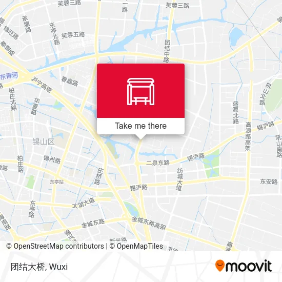 团结大桥 map