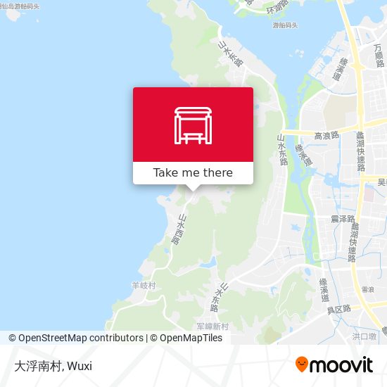 大浮南村 map