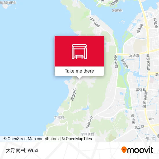 大浮南村 map