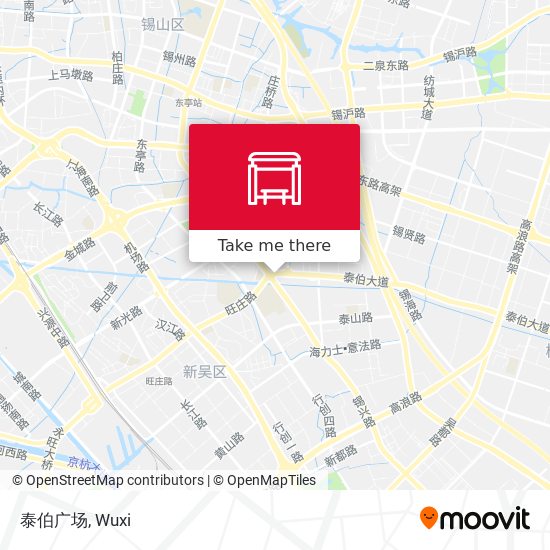 泰伯广场 map