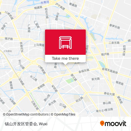 锡山开发区管委会 map