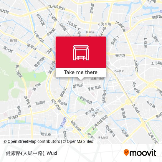 健康路(人民中路) map
