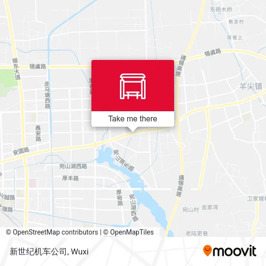 新世纪机车公司 map