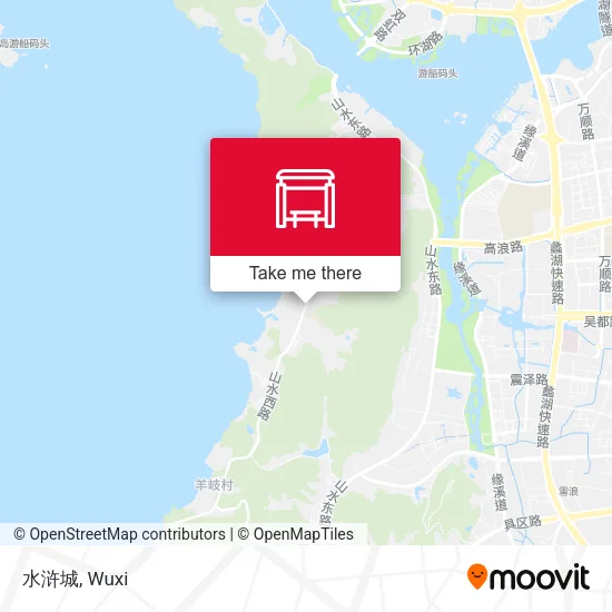 水浒城 map