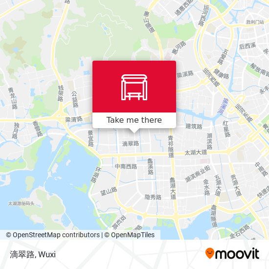 滴翠路 map
