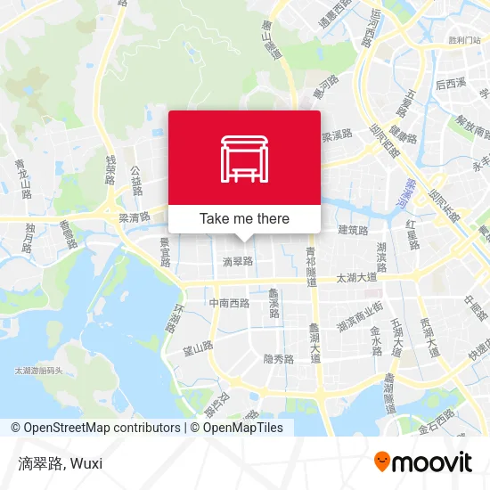 滴翠路 map