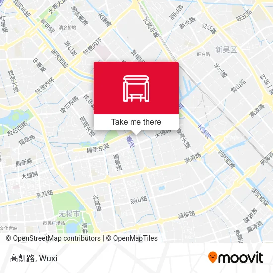 高凯路 map