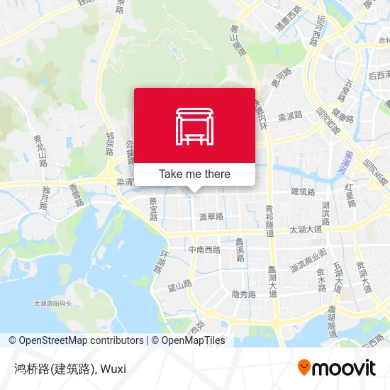 鸿桥路(建筑路) map