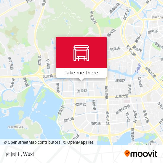 西园里 map