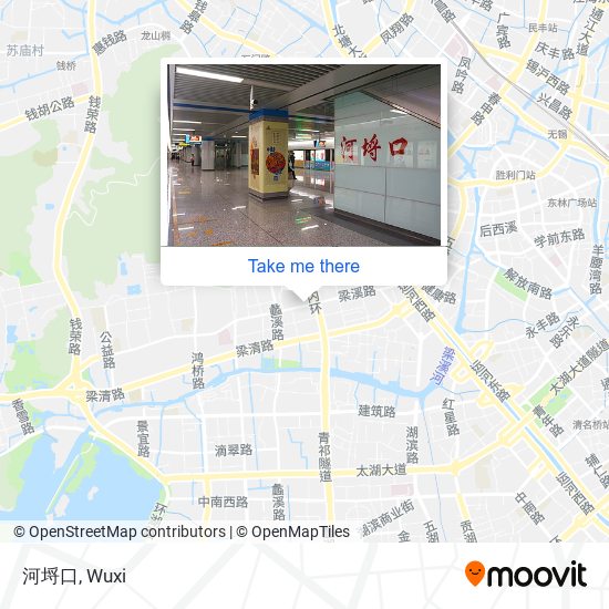 河埒口 map