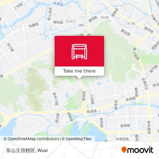 东山立信校区 map
