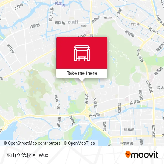 东山立信校区 map
