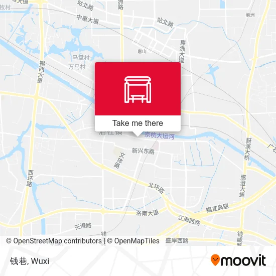钱巷 map