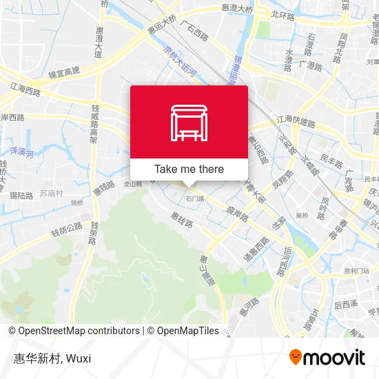惠华新村 map