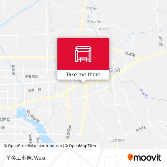 羊尖工业园 map
