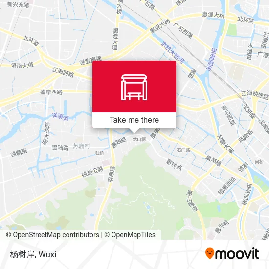 杨树岸 map