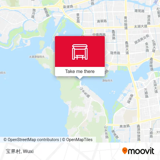 宝界村 map