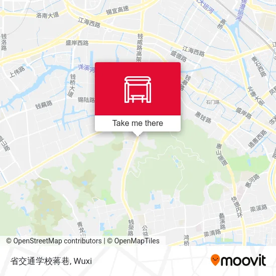 省交通学校蒋巷 map