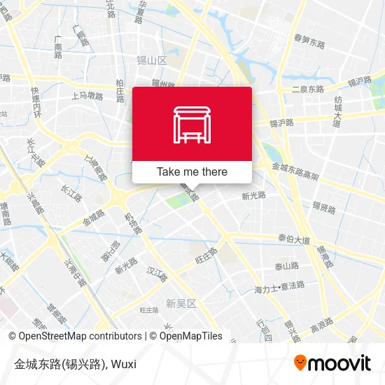 金城东路(锡兴路) map