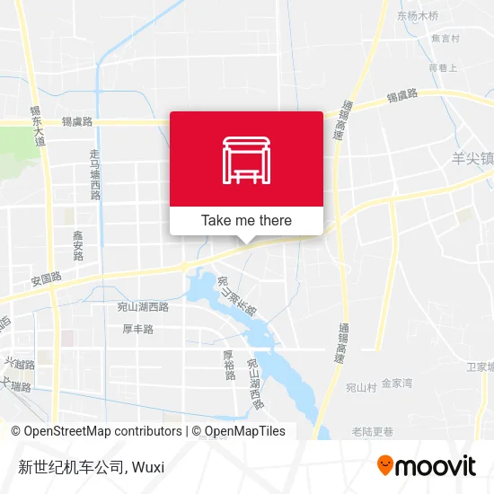 新世纪机车公司 map