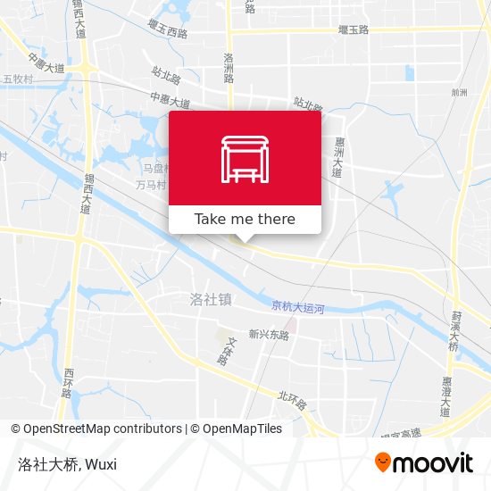 洛社大桥 map