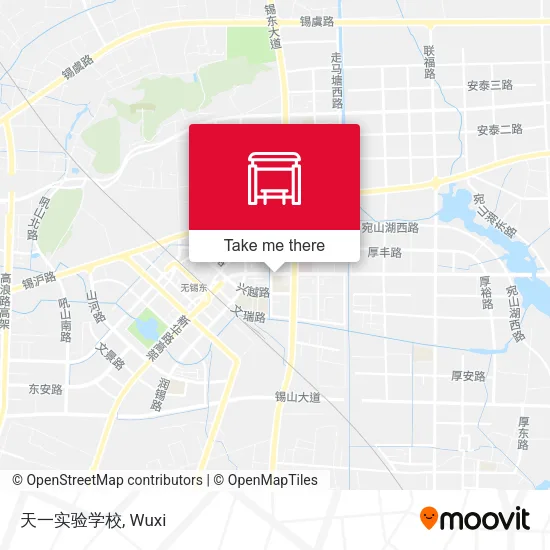 天一实验学校 map