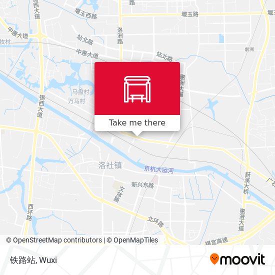 铁路站 map